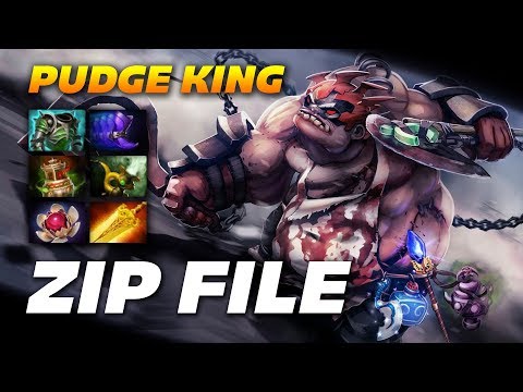 ZIP FILE PUDGE KING - Dota 2 Pro Gameplay