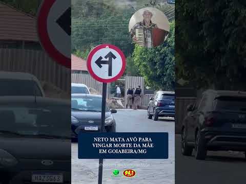 NETO MATA AVÔ PARA VINGAR MORTE DA MÃE EM GOIABEIRA/MG