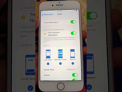 Turn off App Notification on iPhone