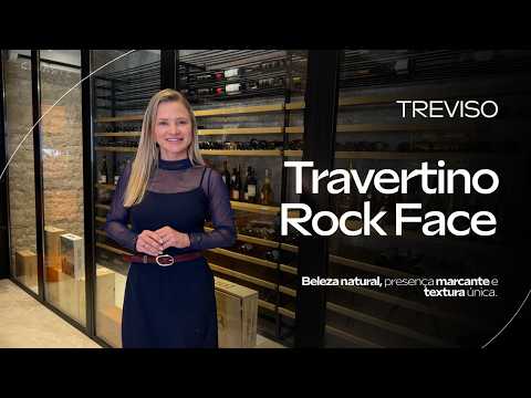 Travertino Rockface aplicado