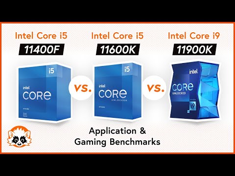 Rocket Lake Benchmark Comparison - Intel Core i5 11400F vs. i5 11600K vs. i9 11900K