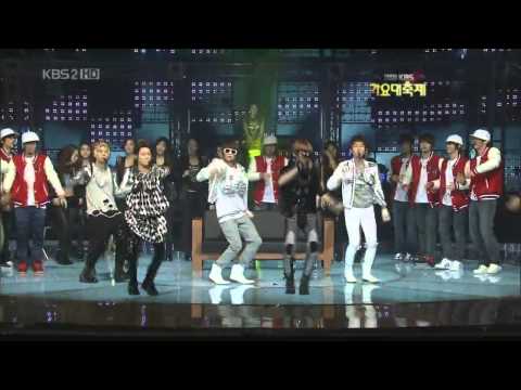SHINee - Just Dance (KBS gayo daejun 091230)