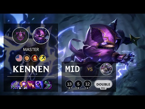 Kennen Mid vs Kassadin - NA Master Patch 11.21