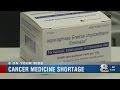 Cancer medicine shortage has one mom worried