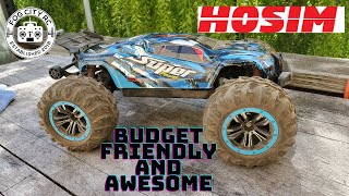 Hosim Brushless RC Car. 1/10 scale high speed monster truck X-07.  Fantastic Budget Friendly Option!