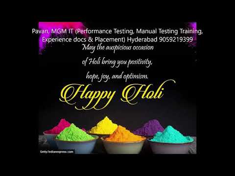 Performance Testing Training with LoadRunner, JMeter, Dynatrace, Experience documents, Placement