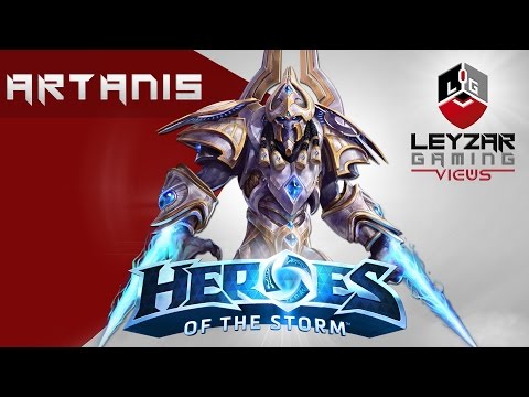 Heroes of the Storm (Gameplay) - Artanis Draft (HotS Artanis Gameplay)