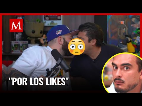 Burro Van Rankin y Slobotzky de 'La Cotorrisa' se besan