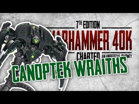 Warhammer 40K Charted: Unit Spotlight - Canoptek Wraiths