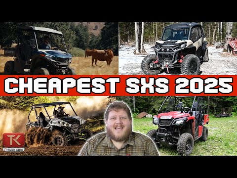 Most Affordable 2025 Side-by-Side from EVERY Major Brand - Find the Best Deals With Us!