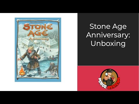 The Purge: # 2322 Stone Age: Anniversary: Unboxing video of the newest version of the game