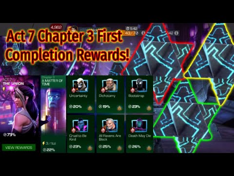 Act 7.3 First Exploration Rewards! (Three 6 Stars!) | Marvel Contest Of Champions