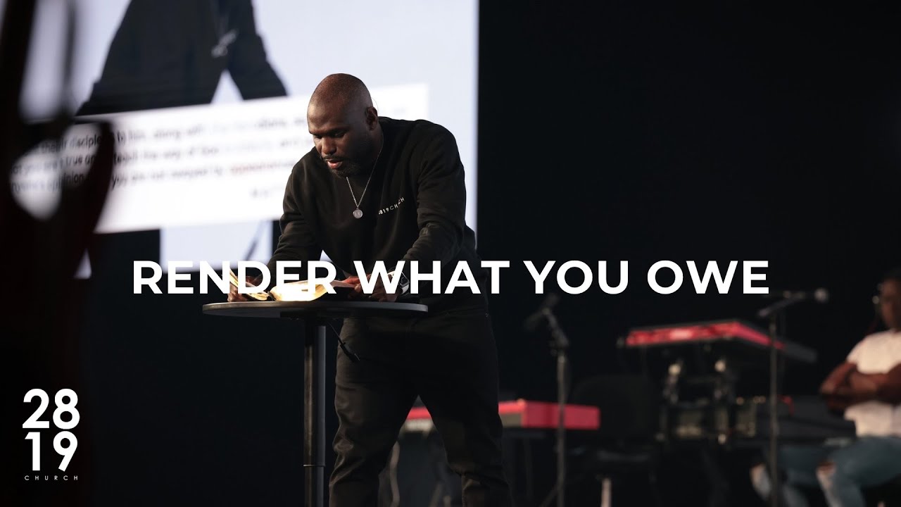 ENTRY & END TIMES | Render What You Owe | Matthew 22:15-22 | Philip Anthony Mitchell