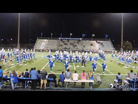 Barron Collier Cougar Band Halftime Performance 10-11-19