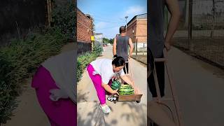 Download lagu She Stole His Watermelon 🍉😱 mp3