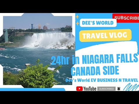 24 hr in NIAGARA FALLS Ontario, Canada 🇨🇦  vlog ....walkthru #4k #niagarafalls