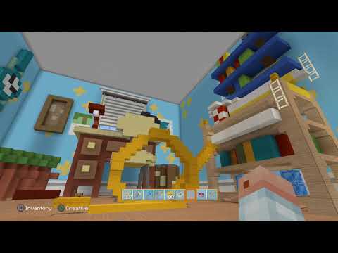 Minecraft PS4 Map Review: Toy Story 2 - Andy's New House & Al's Hotel Room
