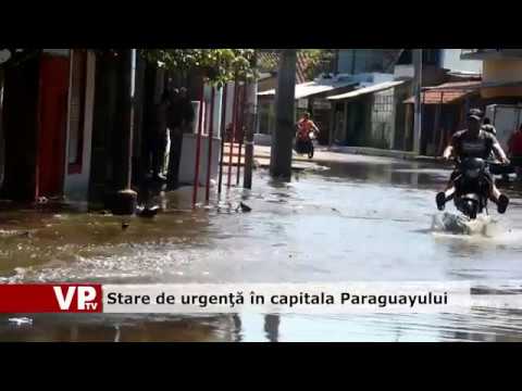 Stare de urgenţă în capitala Paraguayului