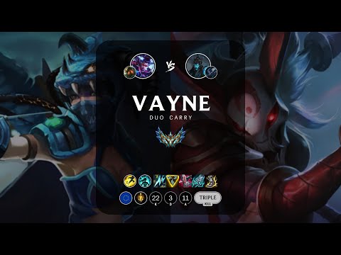 Vayne ADC vs Kalista - EUW Challenger Patch 13.16