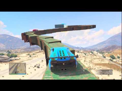 MEGA RAMPA RARA!! - Gameplay GTA 5 Online Funny Moments #2