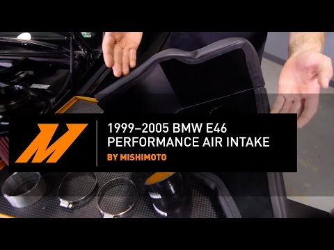1999–2005 BMW E46 Performance Air Intake Features & Benefits By Mishimoto