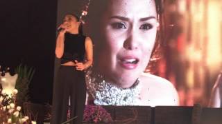 Jona sings Pusong Ligaw at Media Launch
