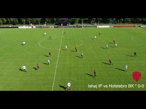 Ishøj IF vs Holstebro BK * 1of4 (Drone FIFA View)