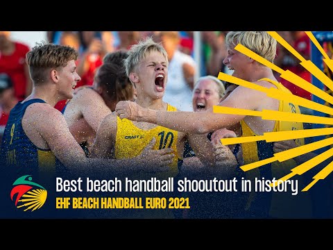 Best beach handball shooutout in history |  Beach Handball Euro 2021