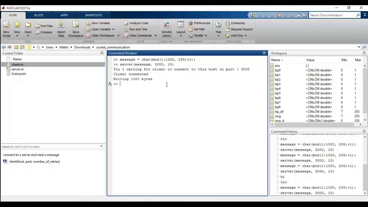 Matlab based communication projects
