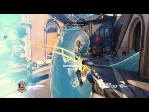 Blocking Soldier:76 Ult as Mercy in Rialto