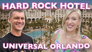 Universal Orlando's Most EXPENSIVE Hotel | Hard Rock Hotel Review, Room Tour, Dining