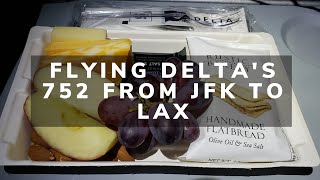 Flying Economy Class on Delta Air Lines DL1987 From JFK to LAX on 3 April 2021