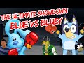 Bluey V Blue From Blue S Clues