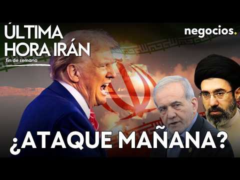 ÚLTIMA HORA IRÁN: ¿Ataque inminente en 24 horas?, Trump confirma su decisión y EEUU despliega F-16