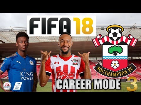 FIFA 18 SOUTHAMPTON CAREER MODE #3 Match Against Manchester United!!