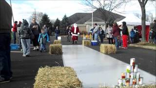 Turkey Bowling Santa at the Holmes County Library