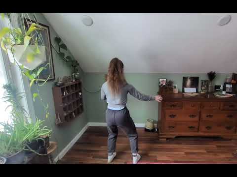 Intro to fanning through the back into deflect, intercept, punch to pushing chi