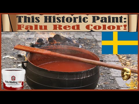 Dark Side History: The Swedish Falu Red Color Paint in its Context!