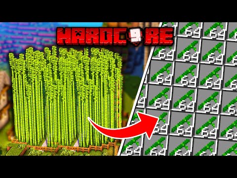 I Built AESTHETIC Farms in Minecraft Hardcore Survival #9