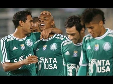 Os Gols de  Palmeiras 4 x 1 ABC - Serie B - 12/07/2013
