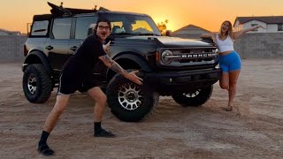 Transforming My Fiancés Dream Bronco! Sasquatch Suspension + Foutz Collar Lift + Method Wheels & 35s