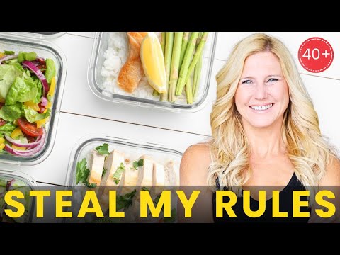 My Sample Diet Plan for Woman 40+ (Rules To Get Lean, Strong, & Fit)