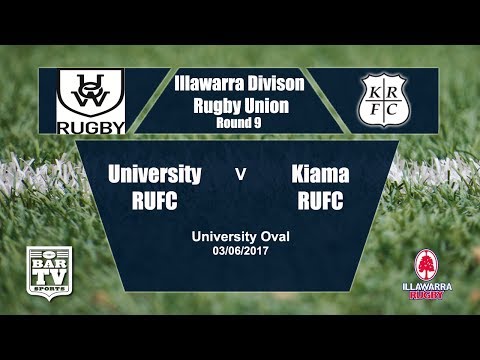 2017 IDRU Round 9 Feature Match - University Vs Kiama