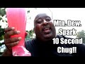 Trying New Mtn Dew Spark.
