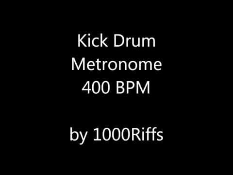 Kick Drum Metronome 400 BPM