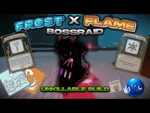 The BEST HYBRID Frostdraw X Flame BOSSRAID Build V2... | Deepwoken HALLOWTIDE Verse 3 Build Showcase