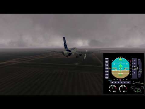 18 - А-319 VQ-BNF опасное снижение Казань 25.01.2013