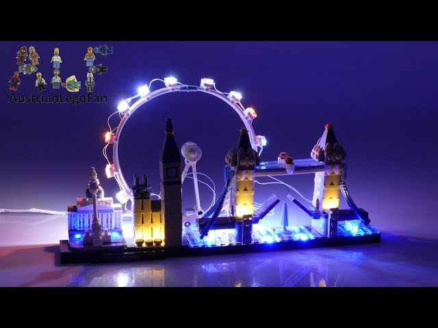 Vídeo relacionado con BrickBling Kit de iluminación LED para Lego Architecture London Skyline Collection Kit, DIY Kit de iluminación para Lego 21034 London Collectible - No Incluye Modelo Lego