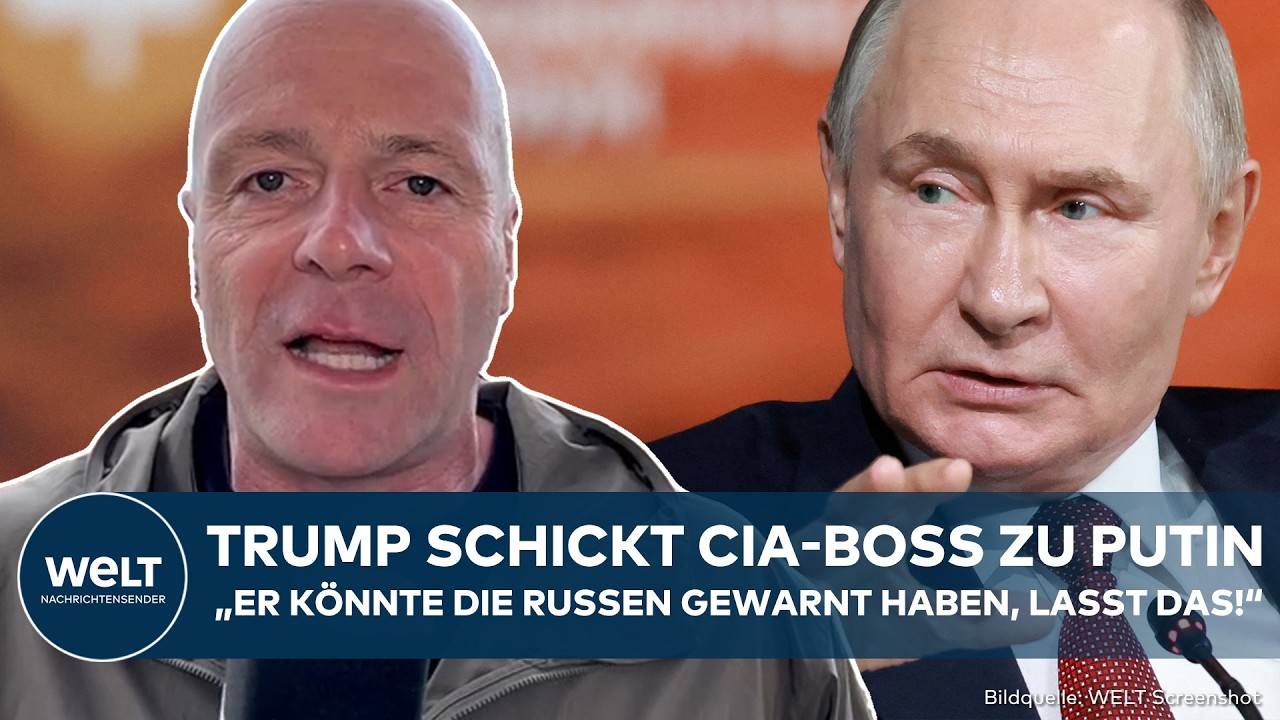 UKRAINE-KRIEG: Warnung an Putin? CIA-Chef in Moskau! USA und Russland im geheimen Dialog