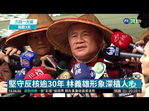 反對"核養綠公投" 林義雄籲公民投票